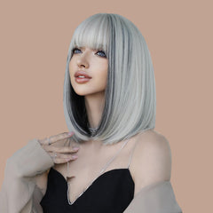 Platinum Short Straight Wig