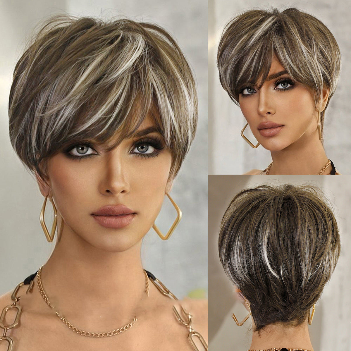 Elf Layered Short Wig