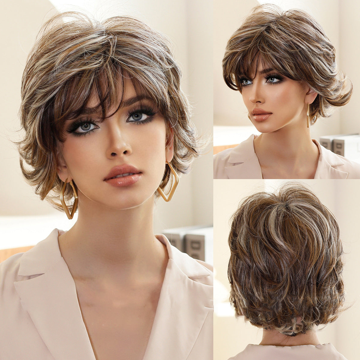 Elf Layered Short Wig