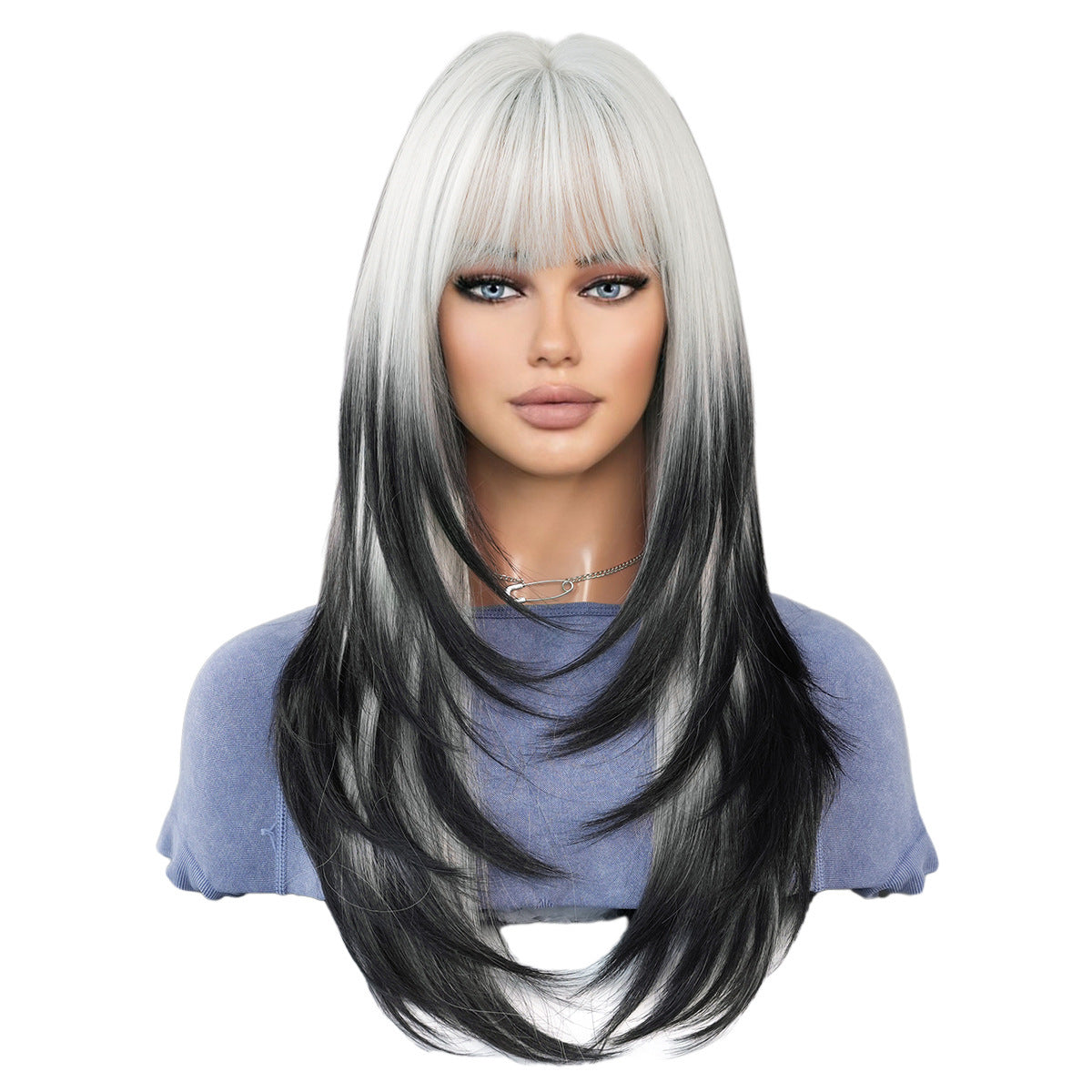 Cospaly Siamese Cat Party Wig