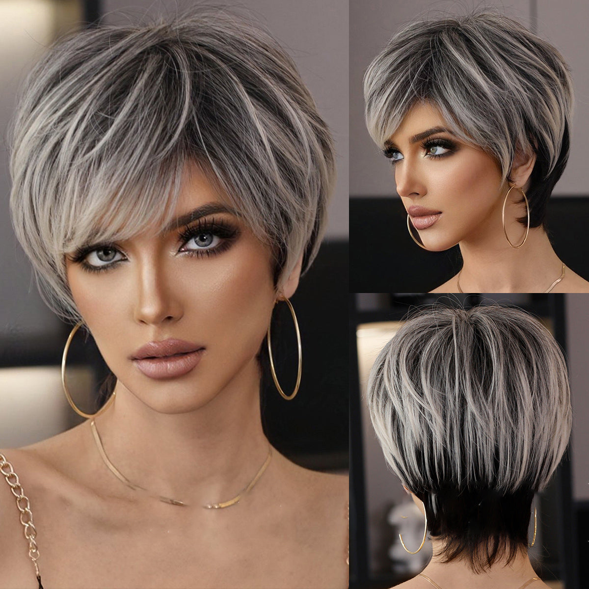 Elf Layered Short Wig