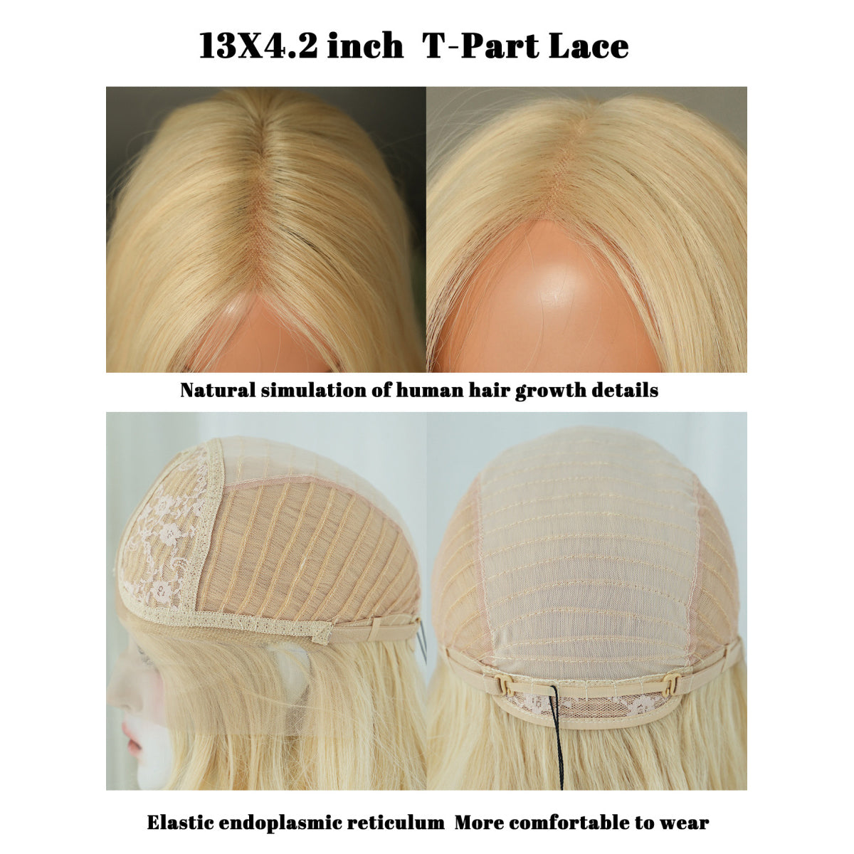 Lace Front Handmade Wavy Wig