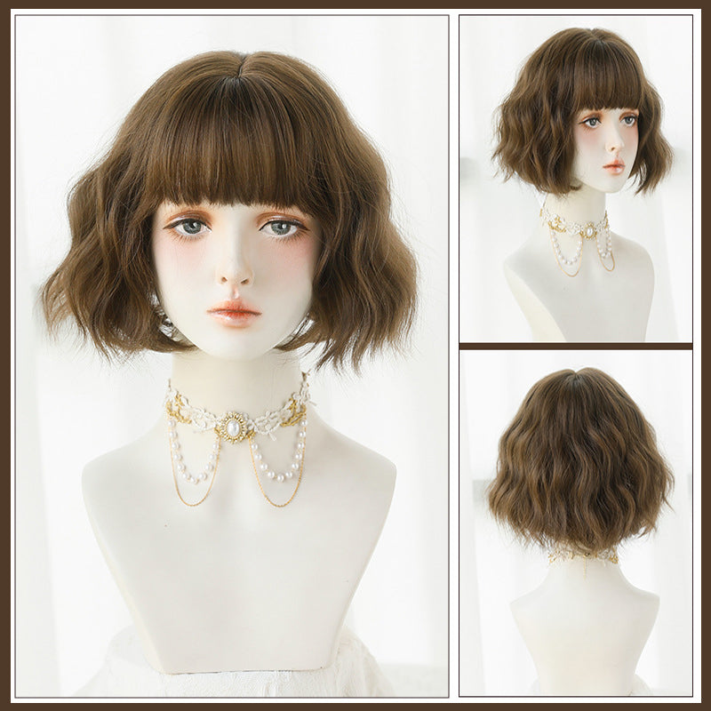 Bob Short Curly  Wig