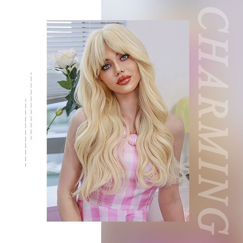 Barbie Golden Long Wave Wig - SERENEWIG