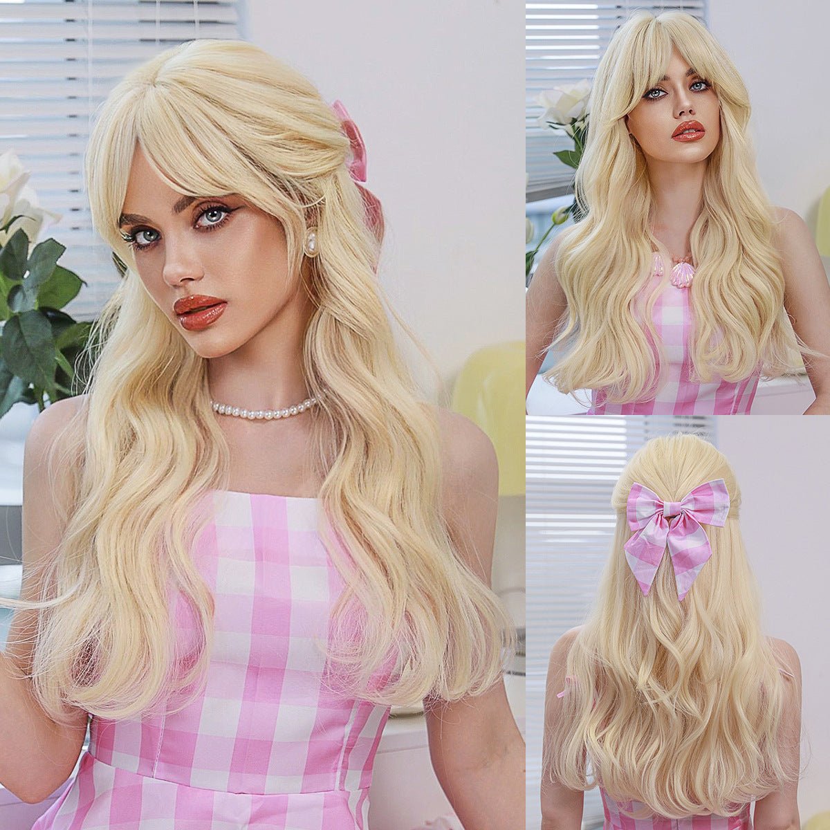 Barbie Golden Long Wave Wig - SERENEWIG