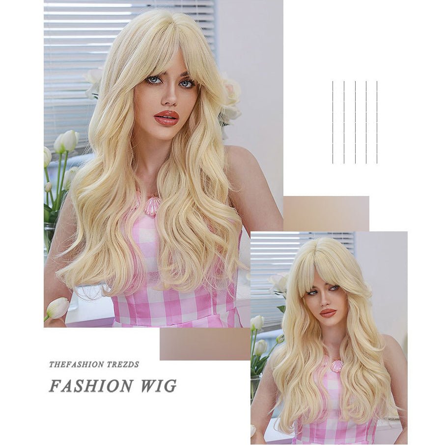 Barbie Golden Long Wave Wig - SERENEWIG