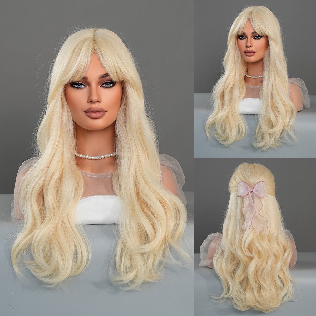 Barbie Golden Long Wave Wig - SERENEWIG