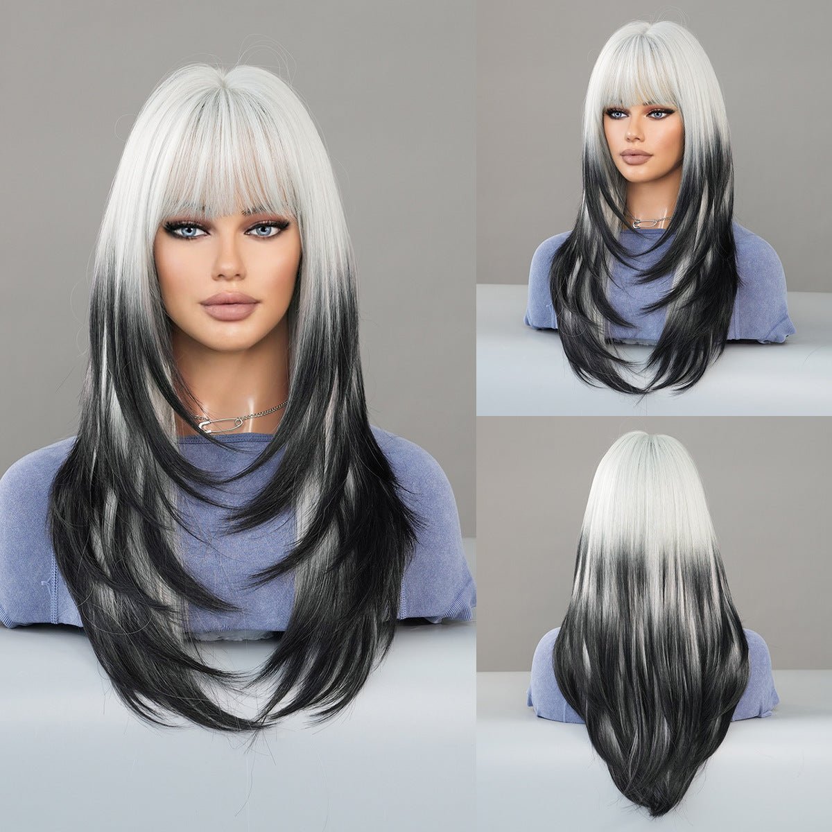 Cospaly Siamese Cat Party Wig - SERENEWIG