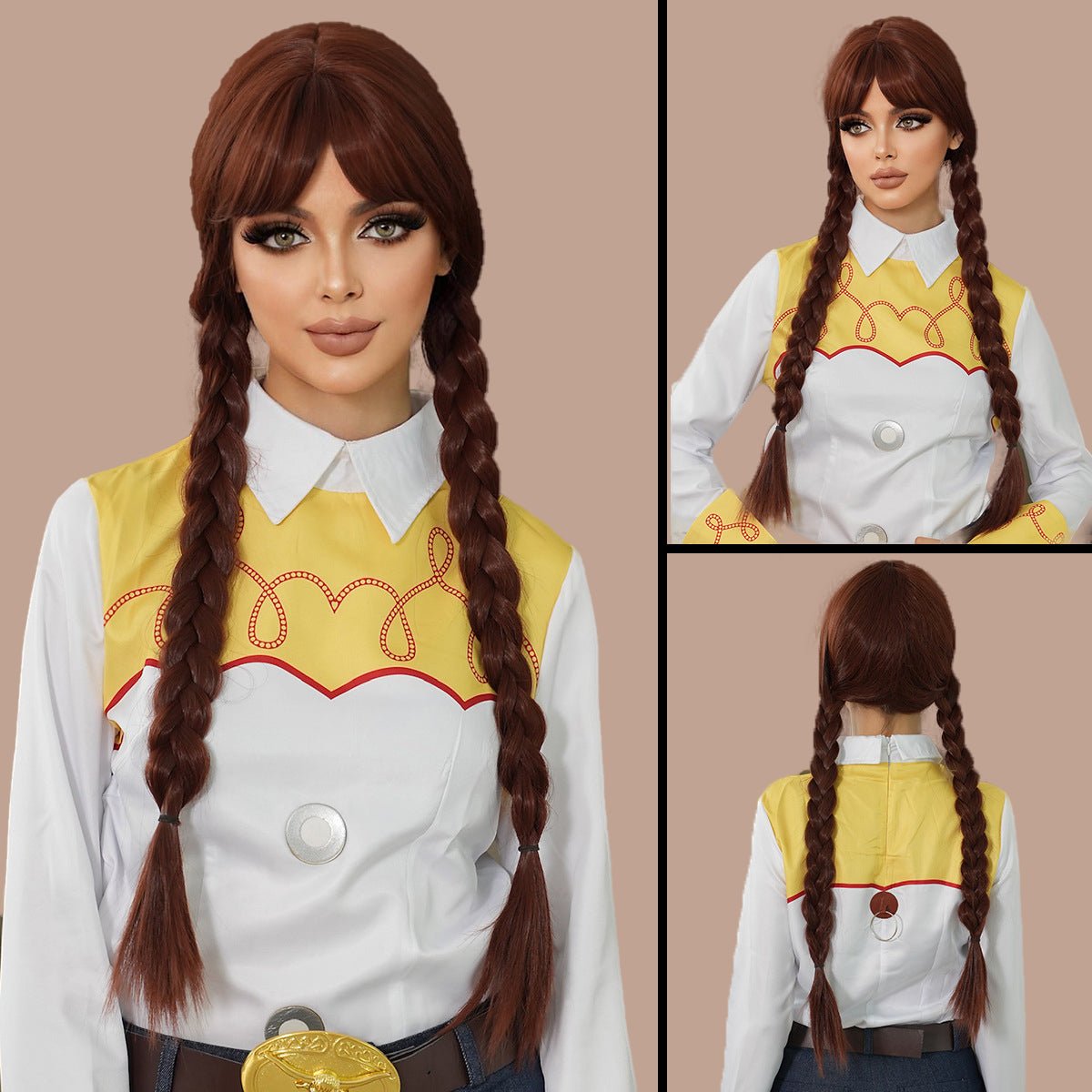 Halloween Double Braid Tress Wig - SERENEWIG