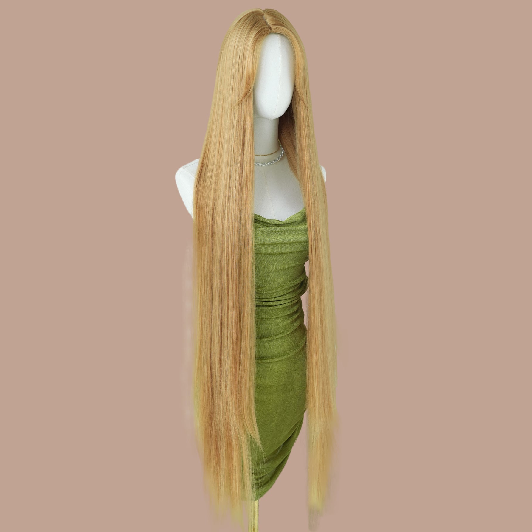 Halloween Princess Rapunzel Golden Wig - SERENEWIG