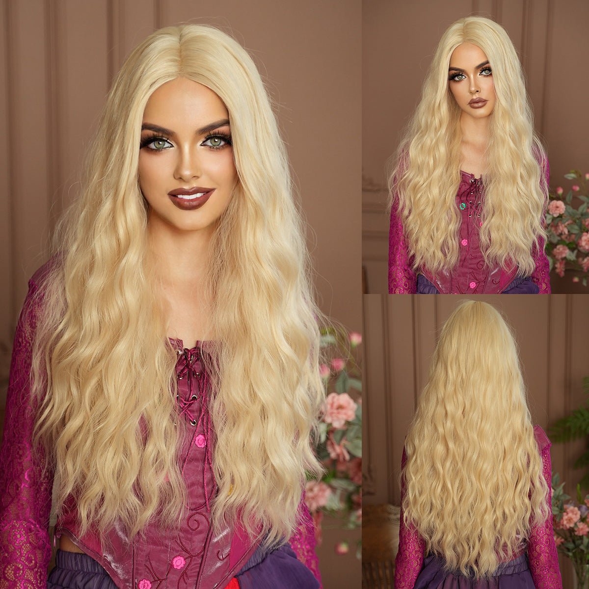 Halloween Witch Long Wavy Wig - SERENEWIG