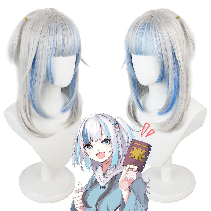 Hololive Virtual Idol Gawr Gura Wig - SERENEWIG