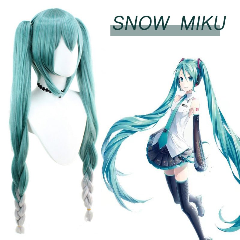 SNOW MIKU Ponytail Wig - SERENEWIG